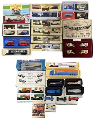 Lot 300 - A collection of various boxed die-cast...
