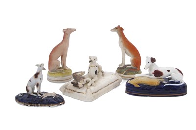 Lot 18 - A collection of 19th Century Staffordshire...