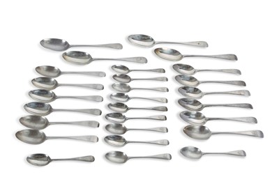 Lot 191 - A Victorian part cutlery set of Old English...
