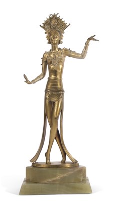 Lot 310 - Josef Lorenzl (Austrian 1892-1950); A bronze...