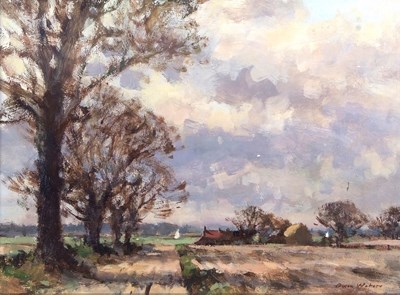 Lot 406 - Owen Waters (1916-2004), 'Early March...