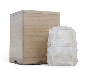 Lot 205 - Kaneko Toru Japanese silver tea caddy, the...