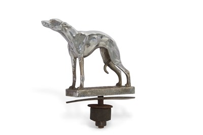 Lot 223 - A vintage chrome plated metal car mascot well...