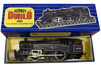 Lot 122 - A boxed Hornby Dublo 00 gauge 2-4-6 Tank...