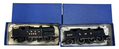 Lot 137 - A pair of Hornby 00 gauge  locomotives in blue...