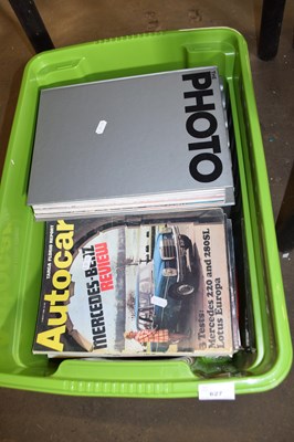 Lot 627 - BOX OF 'THE PHOTO' AND 'AUTOCAR' MAGAZINES