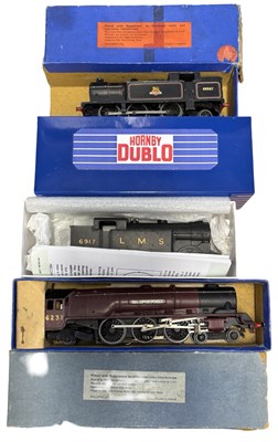 Lot 150 - Three Hornby Dublo 00 gauge locotmotives, to...