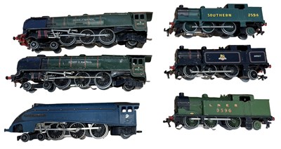 Lot 155 - Six Hornby Dublo locomotives, to include:...