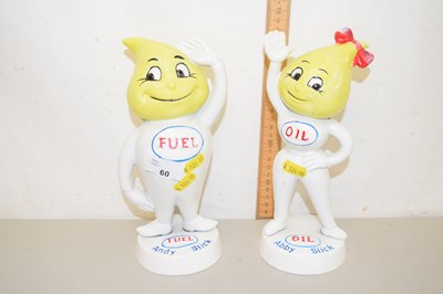 Lot 60 - Vintage Esso advertising figures Andy Slick...