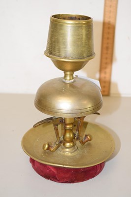 Lot 70 - A novelty brass and steel combination vester...