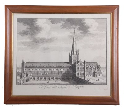 Lot 437 - British School, 18th century, 'The Cathedral...