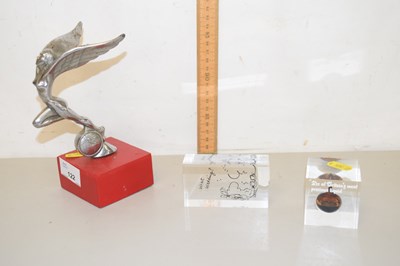 Lot 122 - Automobile Interest - A Triumph car bonnet...