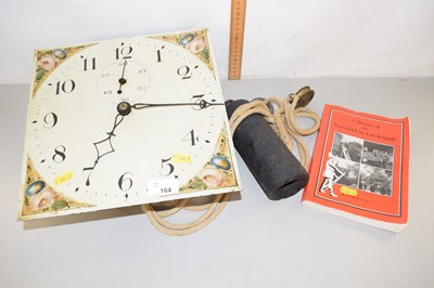 Lot 164 - Georgian 30 hour long case clock movement and...