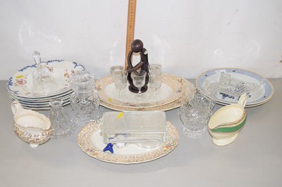 Lot 169 - Mixed Lot:  Various glass wares, dinner wares etc