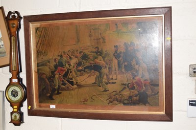 Lot 221 - Nelson Interest - Coloured print The Hero of...