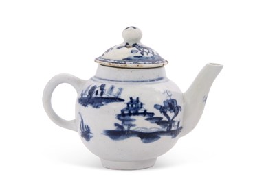 Lot 59 - A rare Lowestoft porcelain toy or miniature...