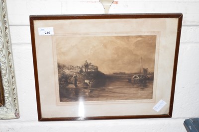 Lot 240 - Monochrome print Kingston Bank