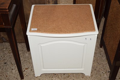 Lot 272 - A box stool