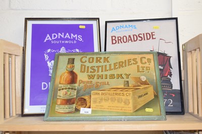 Lot 528 - Three brewery related signs