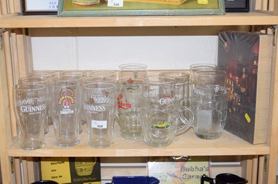 Lot 529 - Quantity of assorted beer glasses