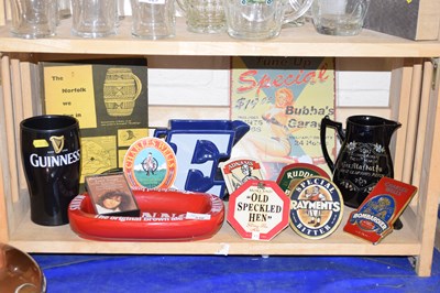Lot 530 - Quantity of assorted brewery related items