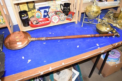 Lot 531 - Copper warming pan