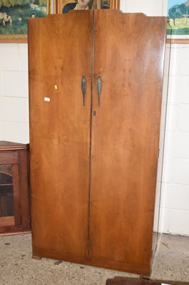 Lot 349 - An early 20th Century walnut veneered Majority...