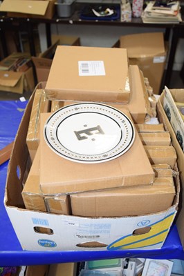 Lot 592 - Box of assorted anthropology initial plates
