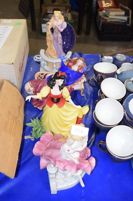 Lot 596A - Quantity of figurines to include Cinderella,...