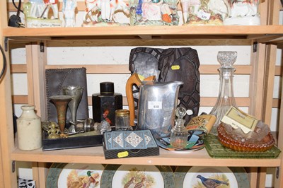 Lot 630 - Mixed Lot: Glass ware, decanters and other items