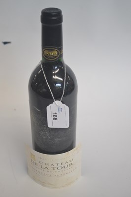 Lot 186 - One bottle of Chateau de La Tour, 1996,...
