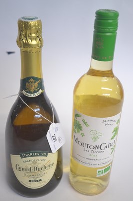 Lot 231 - Canard Duchene Champagne and Mouton Cadet...
