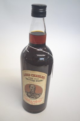 Lot 255 - One bottle of Lord Charles Fine Old Vatted Rum...