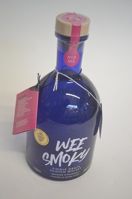 Lot 227 - One bottle of Wee Smoky Single Grain Scotch...