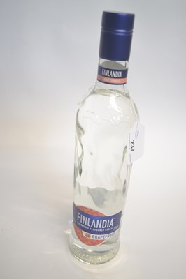 Lot 237 - One bottle of Finlandia Grapefruit Vodka