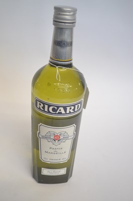 Lot 260 - A one litre bottle of Ricard Pastis