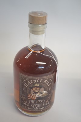 Lot 252 - One bottle of Terence Hill The Hero Hazlenut...