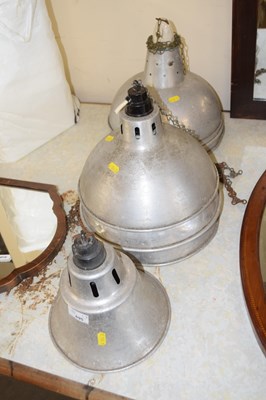 Lot 695 - Collection of seven various vintage galvanised...