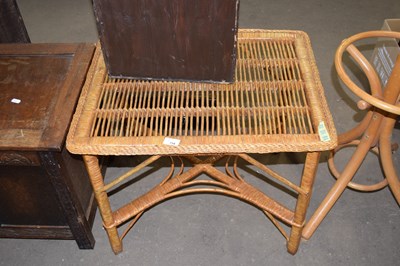 Lot 734 - Conservatory cane table