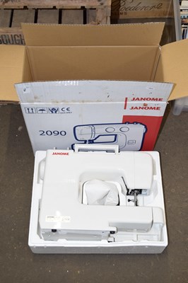 Lot 754 - Box Janome 2090 sewing machine