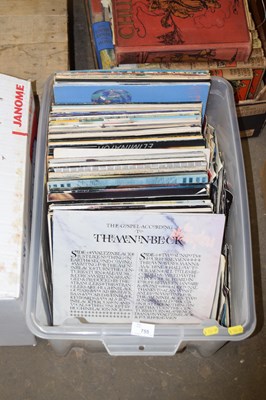 Lot 755 - Box containing a large quantity of various LP...