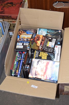 Lot 756 - Box containing a large quantity of DVD's