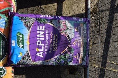 Lot 406 - Five bags of Alpine planting and potting mix