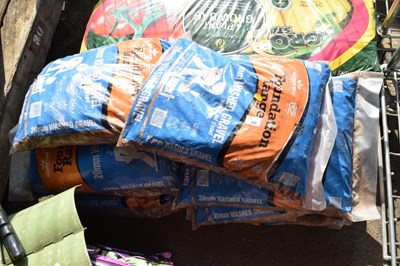 Lot 408 - Ten bags of 20mm washed gravel