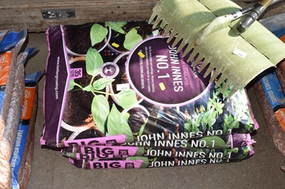 Lot 413 - Five 35 Litre bags of John Innes No 1 compost
