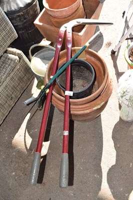Lot 448 - Mixed lot of terracotta pots, etc