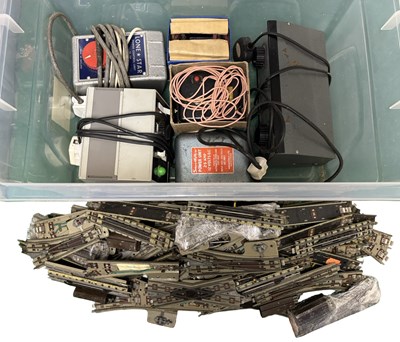 Lot 183 - One box of various model railway controllers...