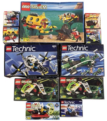 Lot 410 - A collection of vintage boxed Lego System and...