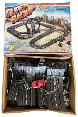 Lot 525 - A boxed Super Racing set by Childford...