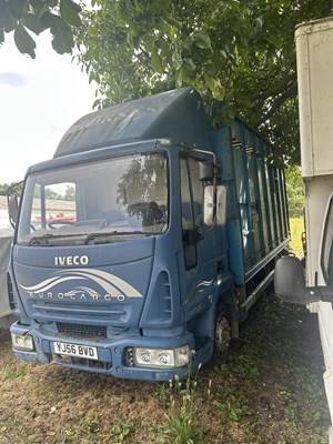 Lot 82 - An Iveco Euro Cargo livestock lorry